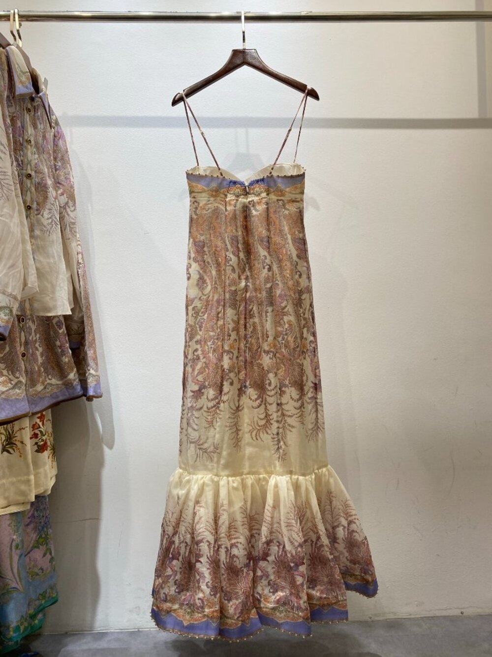 Zimmermann Alchemy Paisley Print Linen & Silk Dress - Picture 11 of 12